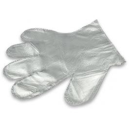 Buskruit Reizende handelaar sarcoom Plastic handschoenen 100 stuks